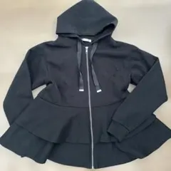 ピエロ M フレア　パーカー　黒　スウェット