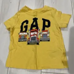 GAP トラックデザイン Tシャツ 12-18ヶ月