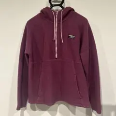 L.L.Bean フリースジャケット パープル系　S