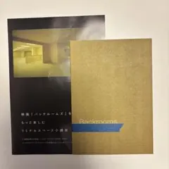映画 バックルームズ パンフレット+入場特典