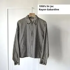 50s Sir JacレーヨンギャバジンVintageジャケットConmar片爪