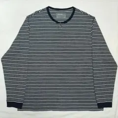 ヘンリーネック ボーダー