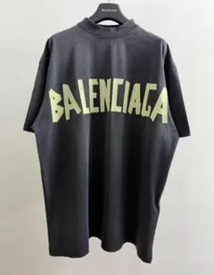 フェード加工 半袖Tシャツ ブラック Mサイズ