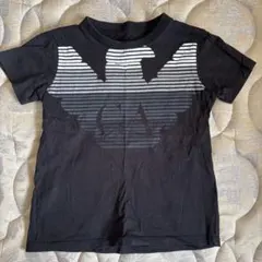 Emporio Armani ブラック Tシャツ 110