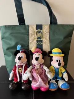 【新品未使用】東京ディズニーシー ホテルミラコスタ トートバッグぬいぐるみバッジ