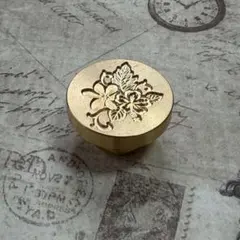 シーリングスタンプ ヘッド 草とお花
