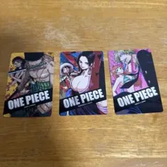 ONE PIECE カード 3枚まとめ売り