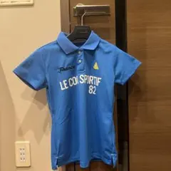Le Coq Sportif ポロシャツ ブルー ゴルフウェアのサムネイル