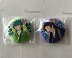 【おまとめ歓迎】一番くじ　薬屋のひとりごと E賞 刺繍缶バッジ 猫猫 壬氏