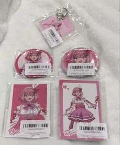 プリパラ まるくじ そふぃ ハッピールートコーデ 色紙 缶バッジ セット