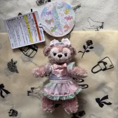 ダッフィー シェリーメイ カラフルハピネス ぬいぐるみバッジ