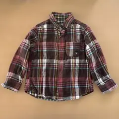 DOUBLE.B ダブルビー リバーシブルシャツ100㎝