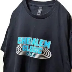 ギルダン チェハレムクラシック2024 ロゴ Tシャツブラック黒L古着