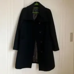 Dee Flavor ブラック ウールコート 38