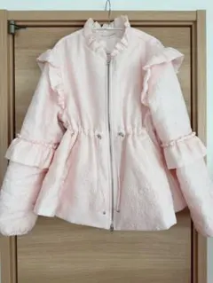 ブルゾン ノーカラージャケット