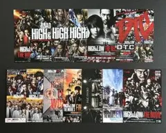 映画チラシ フライヤー 　　　　　【 HIGH&LOW 】