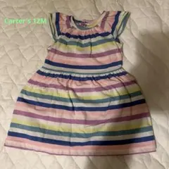 【在庫処分値下げ】Carter's ベビーワンピース 12Mのサムネイル