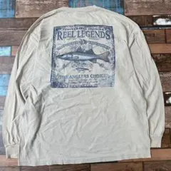 T*y様 ビンテージ　古着　Reel Legends フィッシング　長袖tシャツ