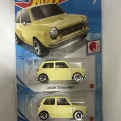 Hot Wheels Custom 70 Honda N600 2台セットのサムネイル