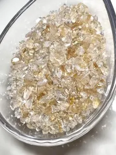 シトリン【黄水晶】小粒◆さざれ◆80g◆天然石◆パワーストーン