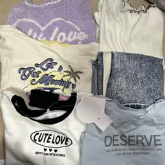 120センチ　セーター　トレーナー　Tシャツ　スカート　ロンT まとめ売り