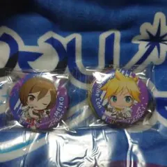 プロセカ SEGAラッキーくじ 鏡音レン MEIKO 缶バッジセット ビビバス