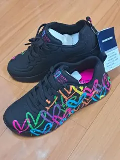 SKECHERS Los Angeles Goldworth ブラック【新品】