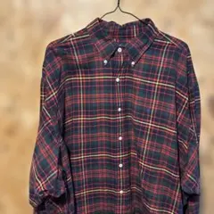 フランネルチェックシャツ