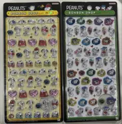 【正規品】スヌーピー ボンボンドロップシールmini 2枚セット