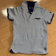 ミキハウス　Black Bear 半袖　ポロシャツ 110