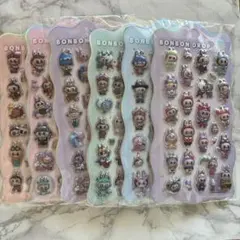 【6枚セット】ラブブ　ボンボンドロップ風　ぷくぷく