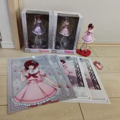 推しの子　有馬かな　フィギュア3体　クリアファイル4枚　ラバーキーホルダーセット