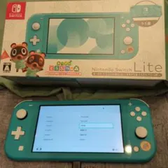 Nintendo Switch Lite どうぶつの森デザイン