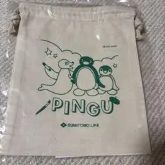 PINGU コットンポーチ