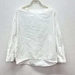 ✨綿100✨ アーバンリサーチ F ノーカラーシャツ ブラウス シンプル 白