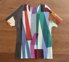 me issey miyake イッセイミヤケ 半袖 Tシャツ ワッフルプリーツ