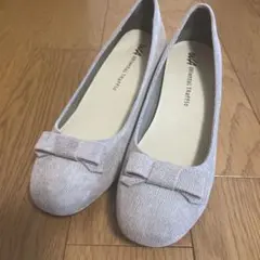 オリエンタル　トラフィック　リボン付きパンプス