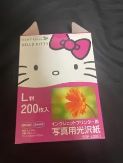 HERBRelax HELLO KITTY L判写真用光沢紙 200枚入