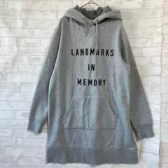 【バックナンバー】グレー オーバーサイズパーカー Mサイズ ボア a3475