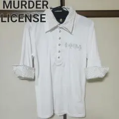 MURDER LICENSE レイヤードドットポロシャツのサムネイル