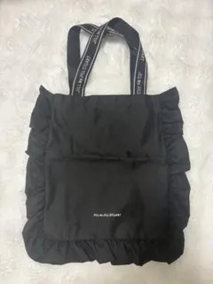 JILL by JILL STUART フリルトートバッグ ブラック