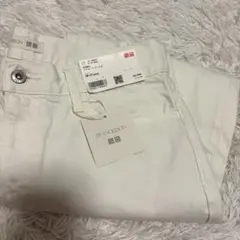 【新品タグ付】 ユニクロ ストレート ジーンズ JWA オフホワイト 28