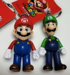 スーパーマリオ マリオ ルイージ キーホルダー　コイン付きのサムネイル