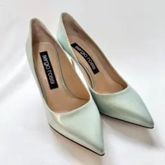 1917 極美品 セルジオロッシ godiva ポインテッドトゥ パンプス