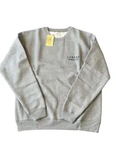 【新品】AVIREX 裏起毛 クルーネック スウェット グレー　XL