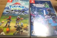 ポケモンZA /ポケモンレジェンズアルセウス Switch ソフト