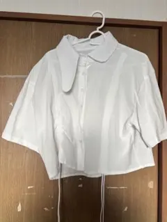 ホワイト ショートスリーブ シャツ