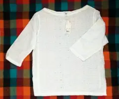 七分袖　ブラウス