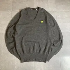 Lyle & Scott 90s Vネックニット アメカジ スコットランド製