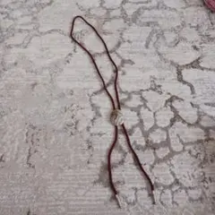 アゲート装飾 ループタイ